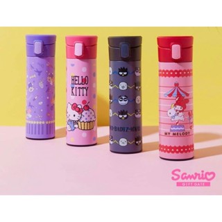 Sanrio แท้100% 💓ขวดเก็บความเย็น 480ml. 💓Hello Kitty , My Melody , Little twin stars , Bad badtz-Maru 💓ซานริโอ้แท้