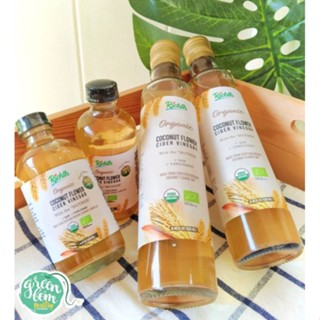 น้ำส้มสายชูหมัก​ จากดอกมะพร้าวอินทรีย์​ แท้​ 100% Cider Vinegar