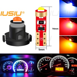 Iusiu 2023NEW หลอดไฟ Led T5 T3 T4.2 T4.7 B8.3 B8.4 B8.5 3030 12V สําหรับรถยนต์ รถจักรยานยนต์