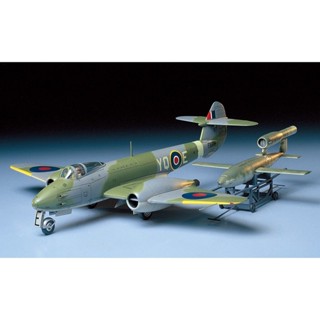 [ชุดโมเดลสเกลประกอบเอง] TAMIYA 61065 1/48 GLOSTER METEOR F.1 ･ V-1(FIESELER Fi 103) โมเดลทามิย่าแท้ model