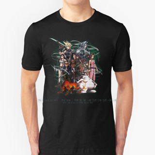 Final Fantasy Vii-Collage T Shirt 100% Pure Cotton Ff7 Ffvii Final Fantasy Squall Cloud Tifa Realm Reborn Chocobo M_07