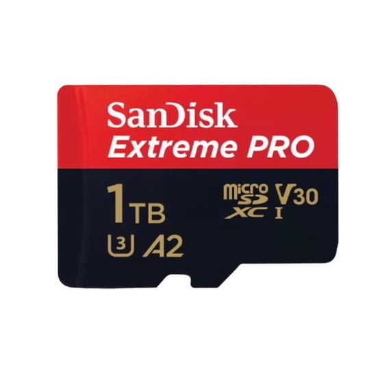 SanDisk Extreme Pro microSDXC, SQXCD 1TB (SDSQXCD-1T00-GN6MA)