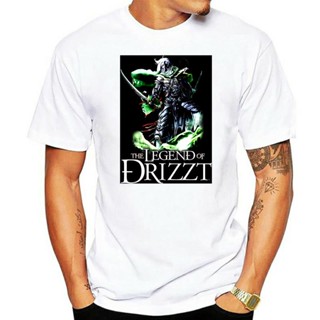 Drizzt DoUrden Forgotten Realms Salvatore gift t-shirt The Legend of Drizzt S-3XL Summer Short Sleeves Cotton T Sh_07