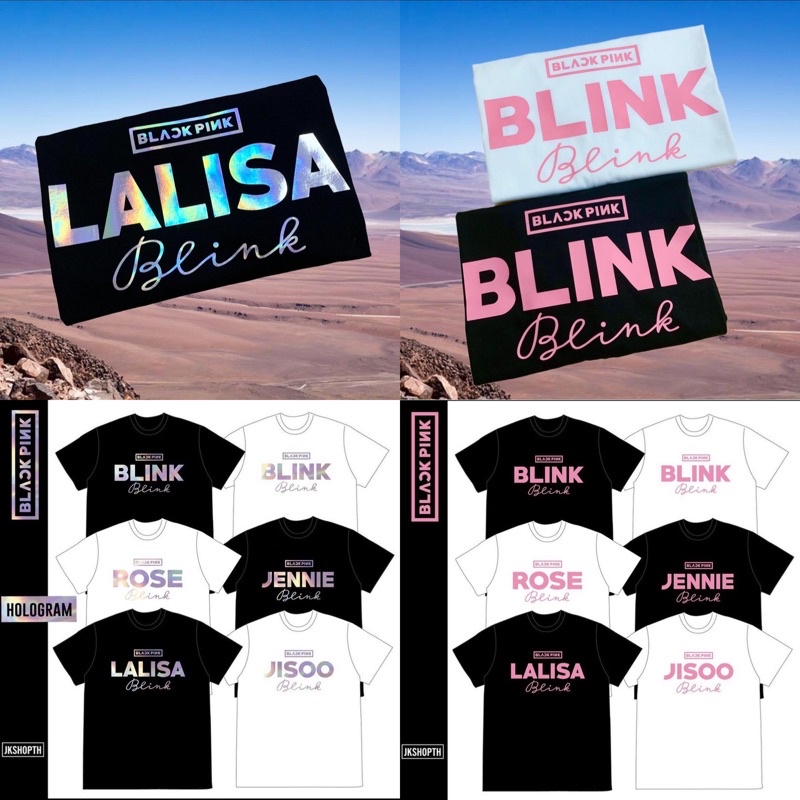 💖B L I N K • t-shirt JENNIE LISA JISOO ROSE