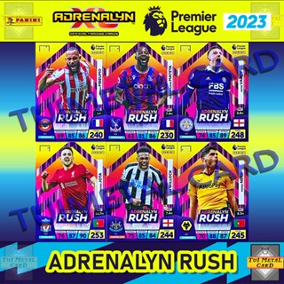 PANINI PREMIER LEAGUE 2023 ADRENALYN XL: ADRENALYN RUSH การ์ดสะสมฟุตบอล Football Trading Card