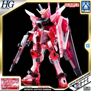 🎁 BANDAI GUNPLA HIGH GRADE COSMIC ERA HGCE HG 1/144 INFINITE JUSTICE GUNDAM REVIVE CLEAR COLOR ประกอบ หุ่นยนต์ โมเดล ...