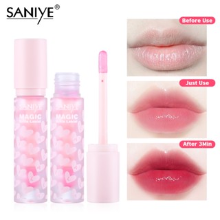 Saniye ลิปบาล์ม 3 สี ติดทนนาน เปลี่ยนสีได้ เซรั่มเปลี่ยนสี ลิปบาล์ม 4 มล. L1272