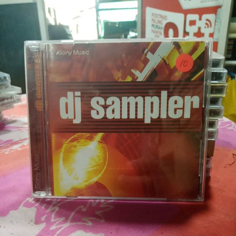 ซีดีเพลง "sony music dj sampler"