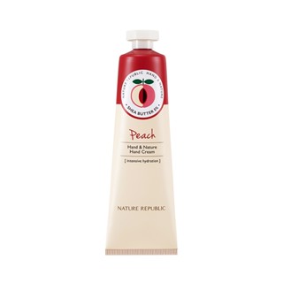 [Nature Republic] Hand &amp; Nature Peach Hand Cream 100ml