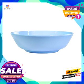 Round จานเมลามีนทรงกลม Melamine Ware รุ่น B824-6 ขนาด 6 นิ้ว สีฟ้าmelamine Round Plate Melamine Ware B824-6 Size 6 Inch