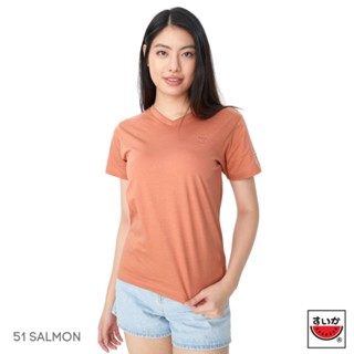 แตงโม (SUIKA) - เสื้อแตงโม ORIGINAL T-SHIRTS คอวี คอกลม สี 51.SALMON