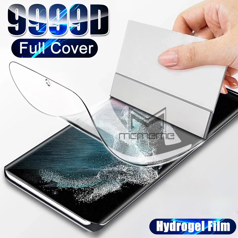 ฟิล์มไฮโดรเจลติดมือถือ กันรอย สำหรับ Samsung Galaxy S25 FE S24 Ultra S23 S22 S21 Note 20 10 10+ S20 Ultra S10 S20+ Plus 5G