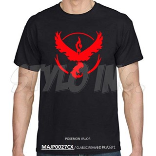 POKEMON TEAM VALOR 100% Cotton Graphic T-Shirt, Video Game Tee, Anime Tshirt, Outdoor Casual, Nintendo GO Catch Tea_07