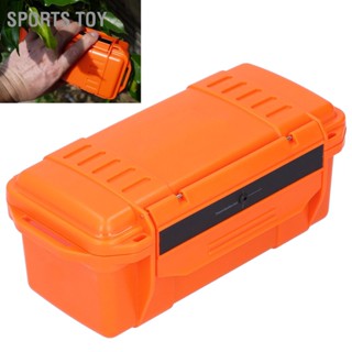 Sports Toy กล่องเก็บเครื่องมือกันน้ำกลางแจ้งกล่องใส่เกียร์กันกระแทกคอนเทนเนอร์ Orange