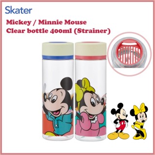 [SKATER] ขวดน้ําใส ลายมิกกี้ มินนี่เมาส์ 400 มล. PDC4