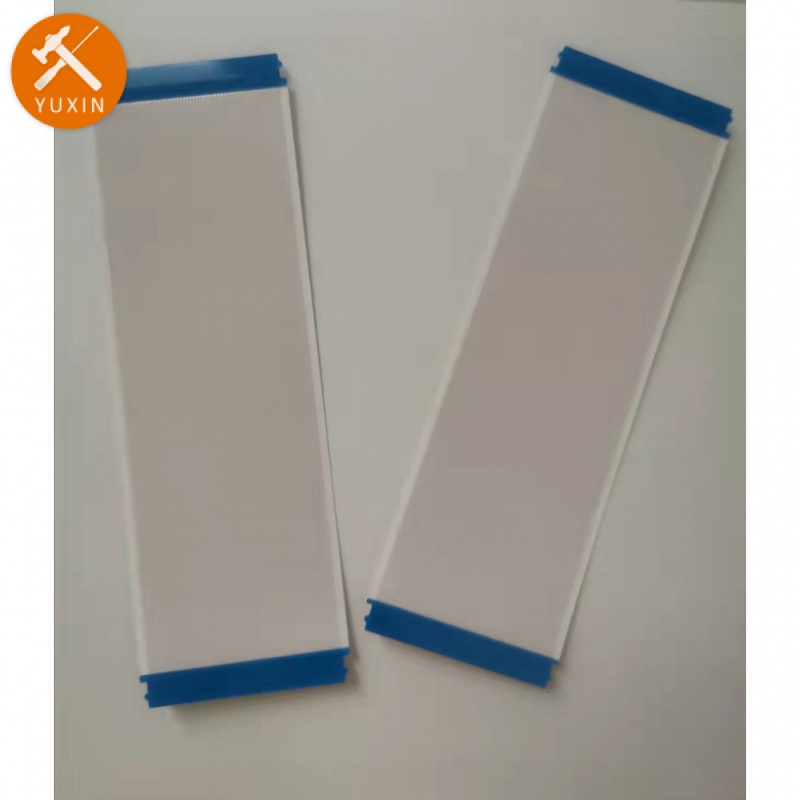 60Pin w/ Hook AWM 20706 / 20861 105C 60V VW-1 FFC สายริบบิ้น ความยาวชุบทองสามารถ 0.5 มม.