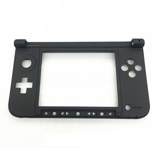 ใหม่ แผ่นปิดหน้า กรอบกลาง สีดํา แบบเปลี่ยน สําหรับ Nintendo 3DS XL