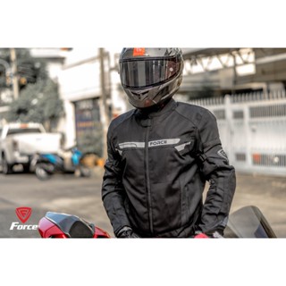 เสื้อการ์ด FORCE รุ่น AIR-RIDE 4 JACKETS MADE OF POLYESTER FABRIC (BLACK)