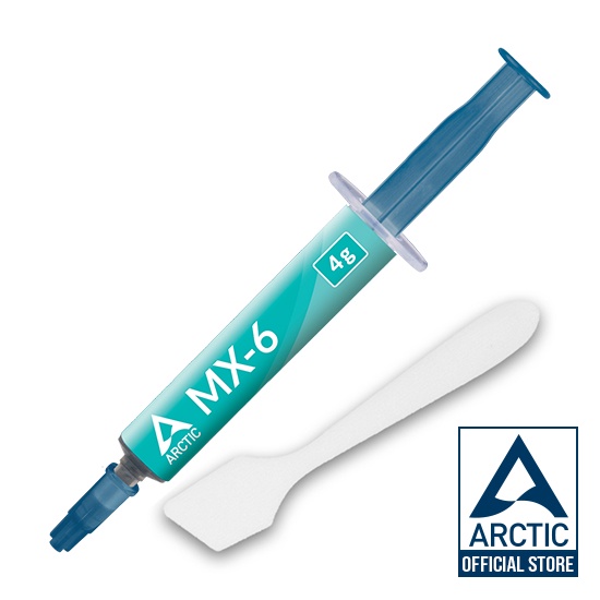 [Arctic Official Store] ARCTIC MX-6 4 GRAMS *แถมฟรี ไม้ปาด* (Thermal compound/ ซิลิโคนนำความร้อน)
