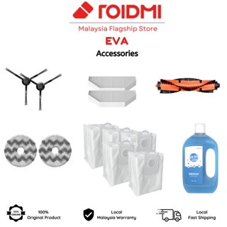 (Ready Stock)ROIDMI EVA Vacuum Cleaner Parts Accessories - Dust Bag/Side Brush/Filter/Mop/Roller Brush/Cleaning Brush/Water Tank