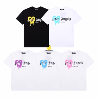 GP 【Lemon】New เสื้อยืดแขนสั้น Palm angels 22SS Oversized