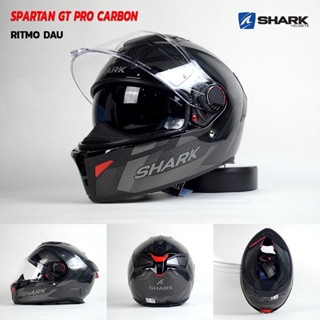 SHARK หมวกกันน็อค รุ่น SPARTAN GT PRO CARBON RITMO DAU