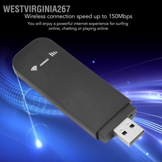 Westvirginia267 Mobile WiFi Hotspot 4G LTE 150Mbps USB Portable Router พร้อมช่องใส่ซิมการ์ดสำหรับการเดินทางกลางแจ้ง