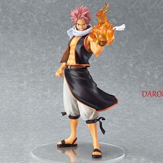 Daron ฟิกเกอร์ PVC รูปอนิเมะ Fairy Tail Natsu Dragneel Fire Fist สไตล์ญี่ปุ่น สําหรับตกแต่งบ้าน