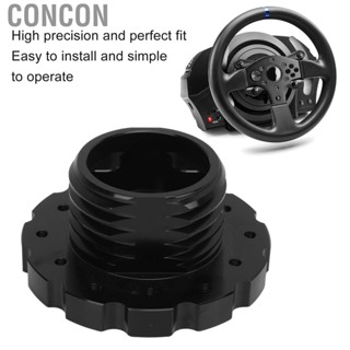 Concon Steering Wheel Adapter Black Precise Replacement For Thrustmaster T300 T500 PCD 73mm