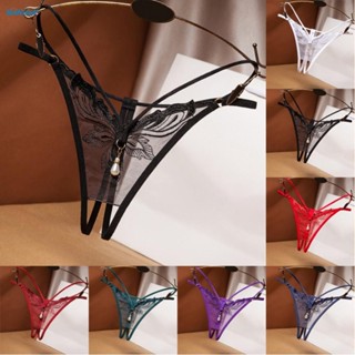 【HODRD】Womens Floral Lace Panties Briefs Lingerie Embroidery Thongs G-String Underwear【Fashion】