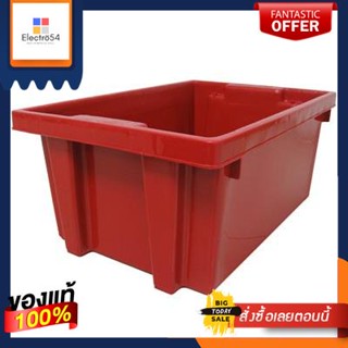 ลังทึบทรงสูง KASSA HOME รุ่น VCP-T424RD ขนาด 53 x 35 x 23 ซม. สีแดงSolid Tall Crate  VCP-T424RD Size 53 x 35 x 23 cm. Re