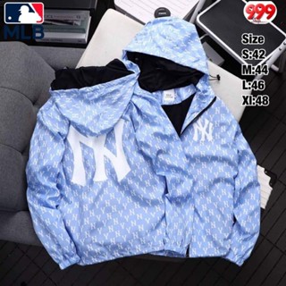 ‼️SALE‼️MLB Jacket มีฮูด