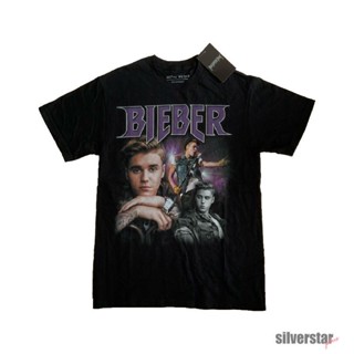 เสื้อยืดพิมพ์ลาย เสื้อวงลิขสิทธิ์แท้ Justin Bieber - JB Homage | ร้าน Silverstarplus