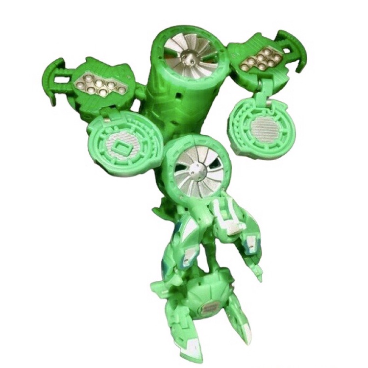 Bakugan Contestir Green Ventus Gundalian Invader & Vilantor Battle gear