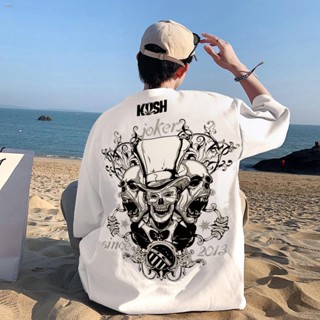 ◈❉✙KUSH Devil Angel T Shirt Design พิมพ์เสื้อผ้าขนาดบวก Men T Shirt