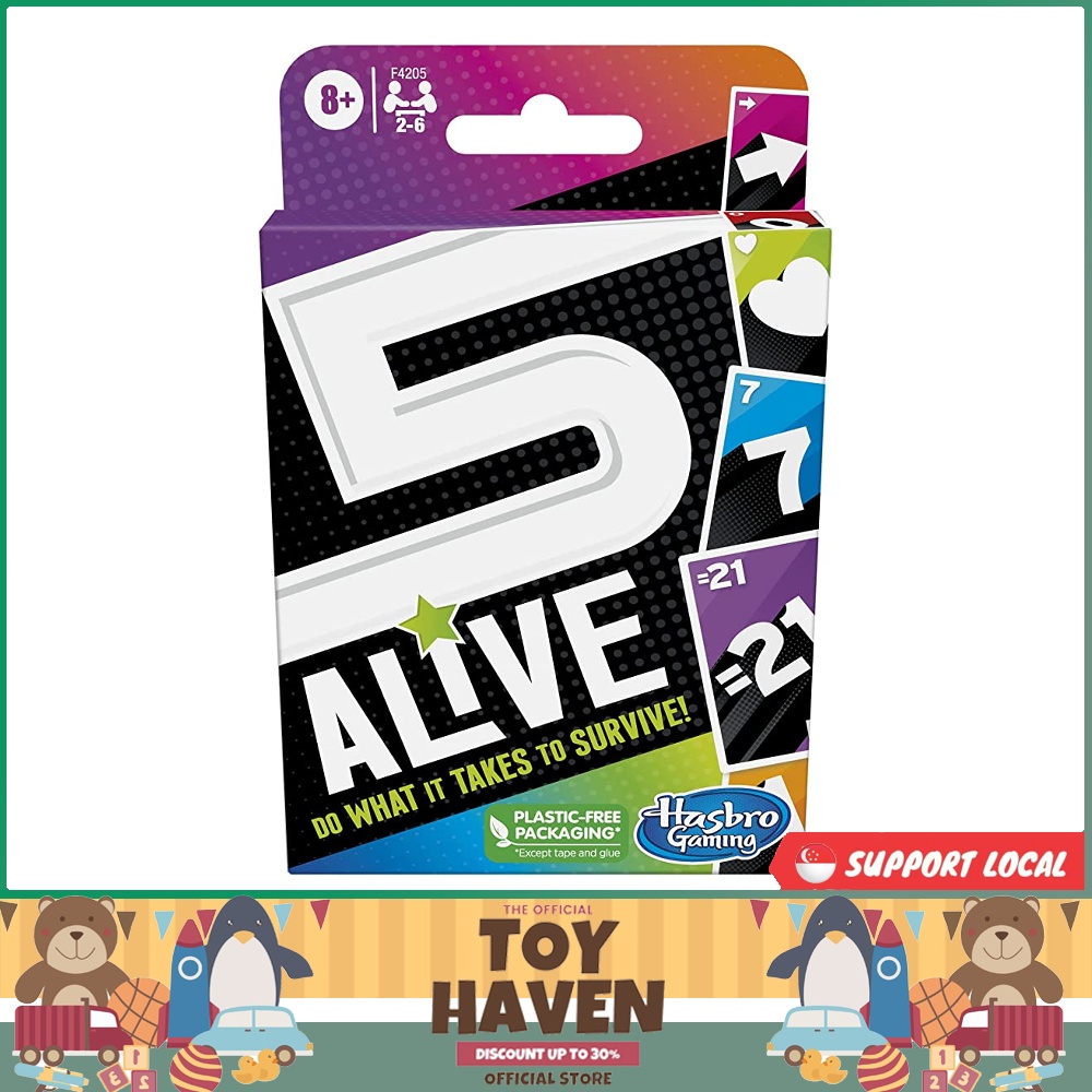 [sgstock] การ์ดเกม Hasbro Gaming 5 Alive -