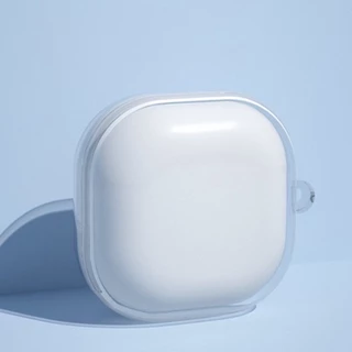 SAMSUNG สําหรับSamsung Galaxy Buds Core/Buds FE soft TPU SimpleหูฟังสําหรับSamsung Liveป้องกันกรณีสําหรับSamsung Buds 2 Proโปร่งใสพร้อมตะขอ