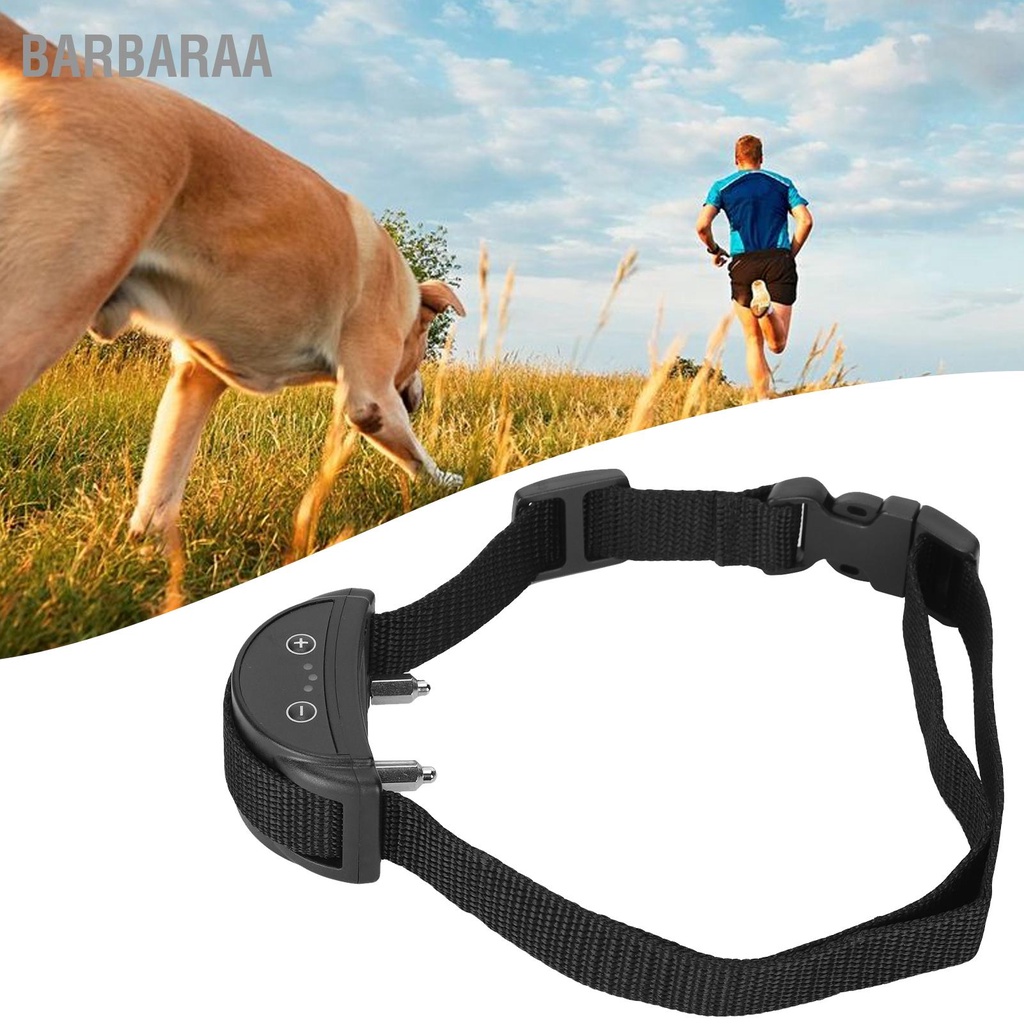 Barbaraa Pet Anti Barking Collar แบบชาร์จไฟได้ไม่มีอันตราย Static Shock ...