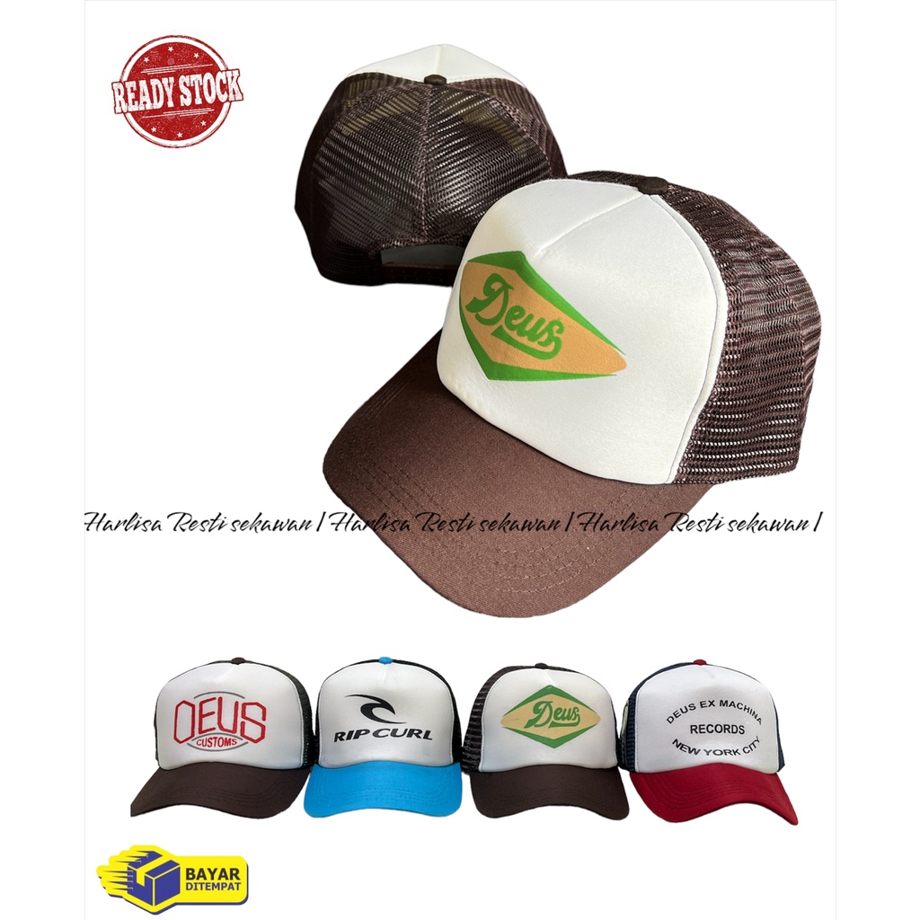 หมวก Trucker Distro ลาย Deus