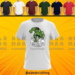  PROMOSI HEBAT  MARVEL STUDIO THE HULK THE AVENGERS CARTOON BAJU LELAKI PEREMPUAN T SHIRT!! 100% COTTON_04