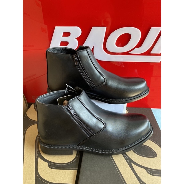 รองเท้าหุ้มข้อหนังผู้ชายสีดำแบรนด์บาโอจิ(Baoji)แท้100%รุ่นBJ8012สีดำ39-46ราา690฿(1,390฿)เกรดพรีเมี่ย
