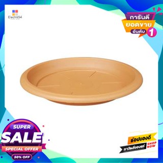 Saucer จานรองกระถางกลม รุ่น 105 ขนาด 5.5 นิ้ว สีน้ำตาล Saucer FONTE No. 105 Size 5.5 Inch Brown