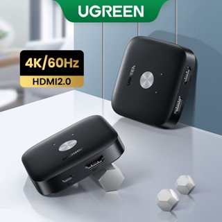 Ugreen สวิตช์ Hdmi 4k 60 Hz Hdmi สําหรับกล่องทีวี Xiaomi Mi Box 2 In 1