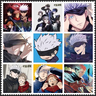 1 ชิ้น ❤ Jujutsu Kaisen - Anime Itadori Yuji Gojo Satoru อุปกรณ์ทําความสะอาดแว่นตา ❤ ผ้าเช็ดทําความสะอาดเลนส์โทรศัพท์ และแว่นตา