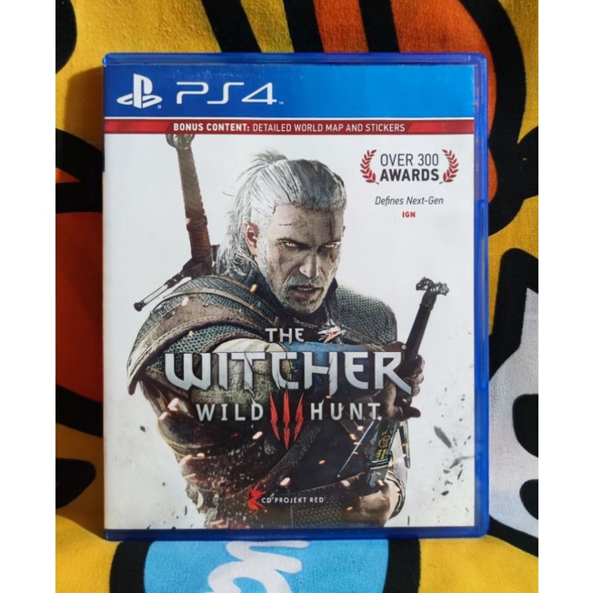 แผ่นเกมส์PS4 Witcher3 ~wild hunt
