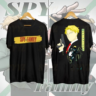 Anime Shirt Spy X Family Anya Yor Twilight Loid Forger Shirt Oversized Cartoon Assorted Pattern_05