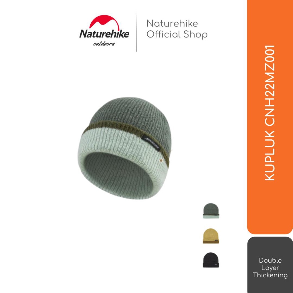 NATUREHIKE CNH22MZ001 หมวกอบอุ่นสําหรับการตั้งแคมป์แบบเดินป่า