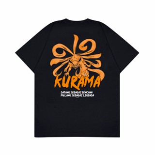 เสื้อยืด พิมพ์ลายอนิเมะนารูโตะ Sakazuki KURAMA LEGEND