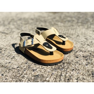 รองเท้ารัดส้นเด็ก สีครีม [พร้อมส่ง รับเปลี่ยนสินค้า]