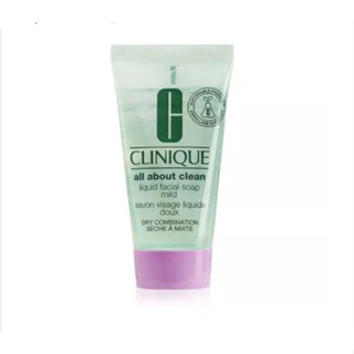 Clinique All About Clean Liquid Facial Soap Mild 30ml